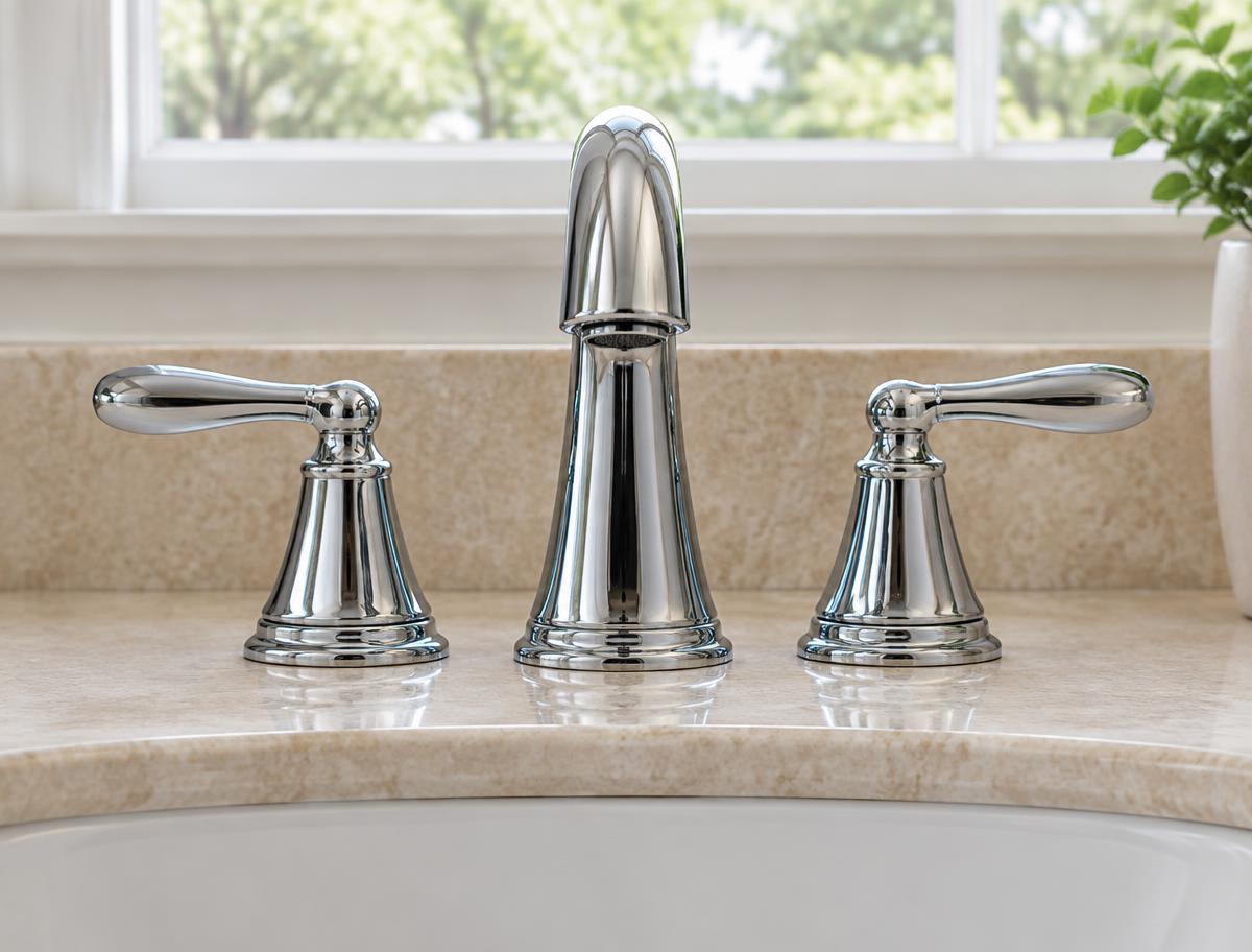 Illustration of a clean faucet